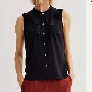 Elegant Black Sleeveless Top Nine West